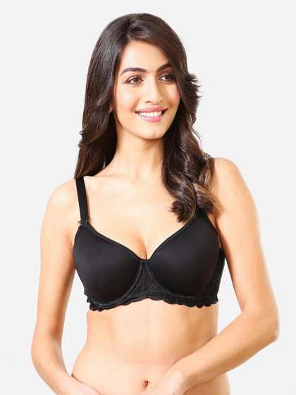 Van Heusen Black Lighty Padded Wired Bra