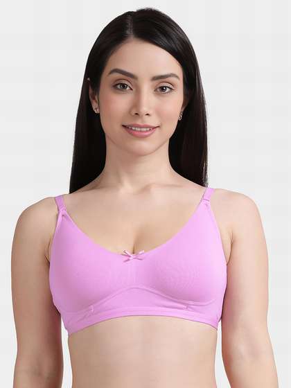Susie Pastel Lavender Solid Full Coverage Moulded Everyday Bra
