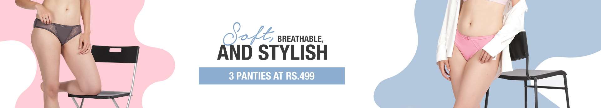 Buy 3 panties for 499 Offer