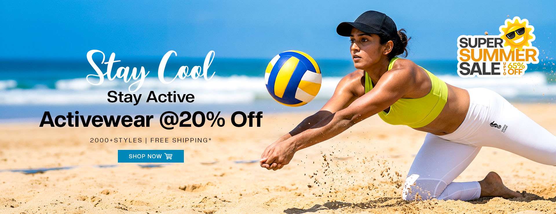 Activewear flat 20%