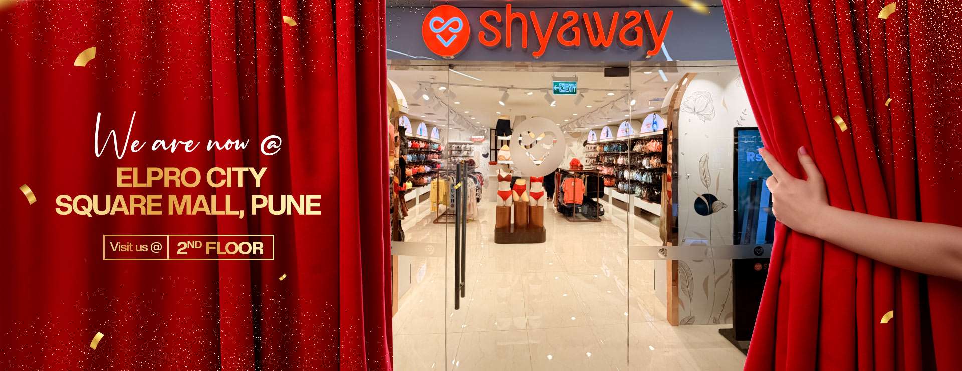 Shyaway Elpro City Square Mall Banner