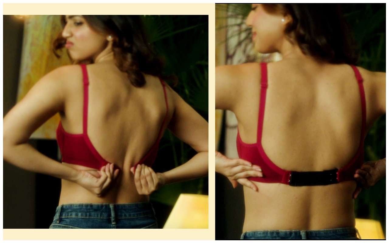 Are you not able to hook your bra