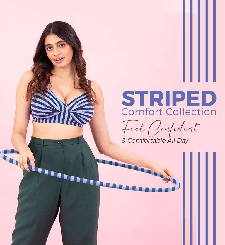 Striped Bras & Panties Banner Image