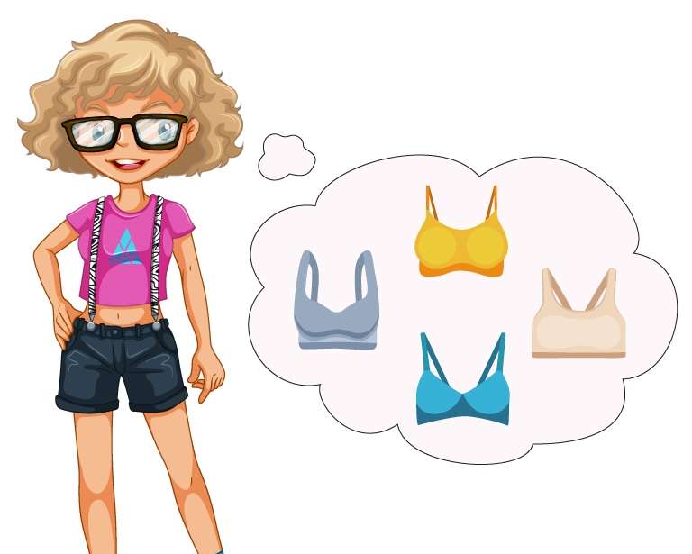 buy a minimum of four or more beginner’s bras
