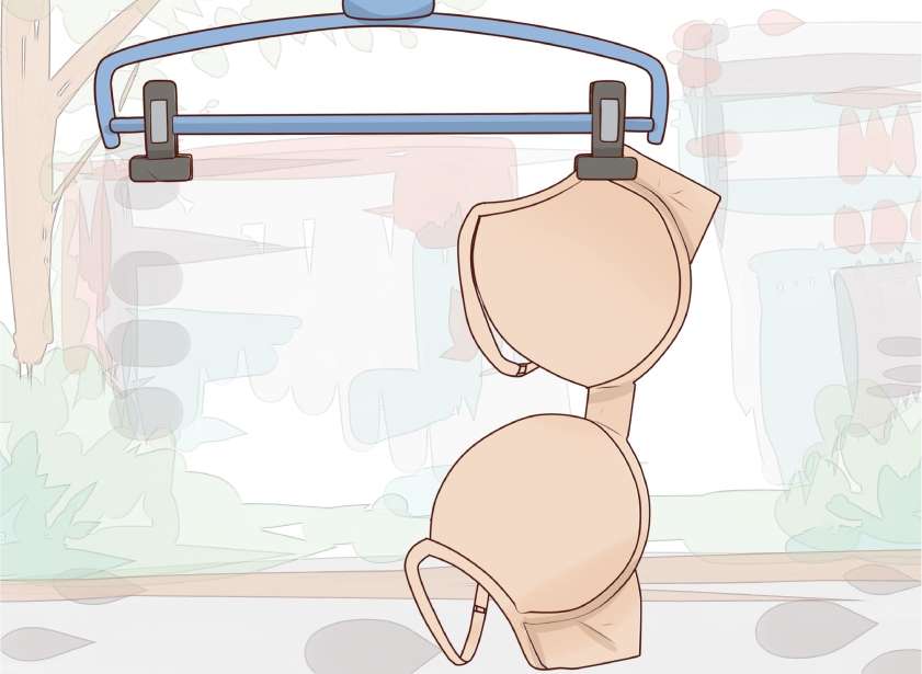 drying a beginner’s bra