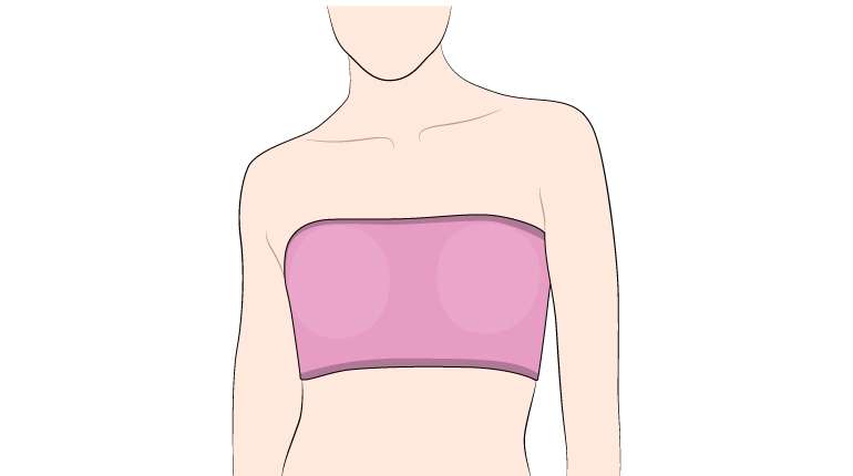 Bandeau/ Tube Bra