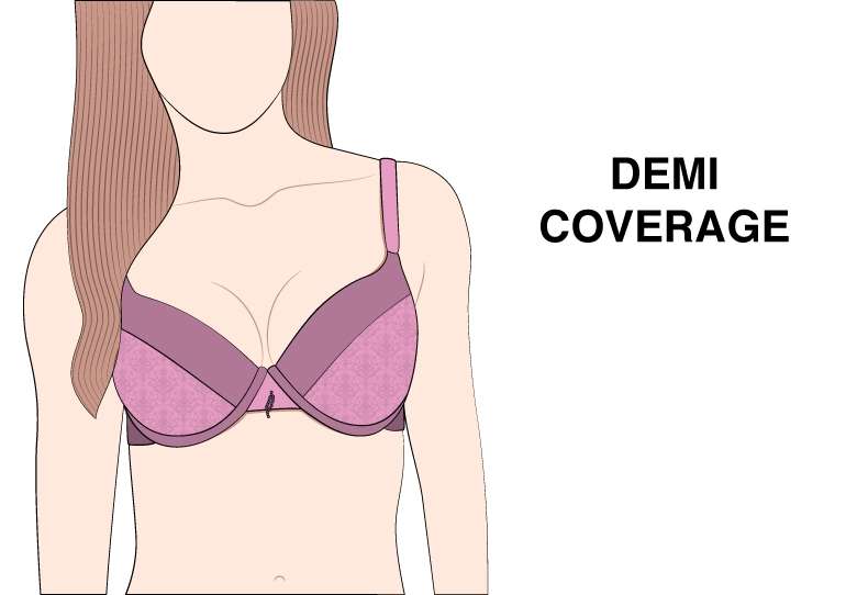 Demi Coverage Bra