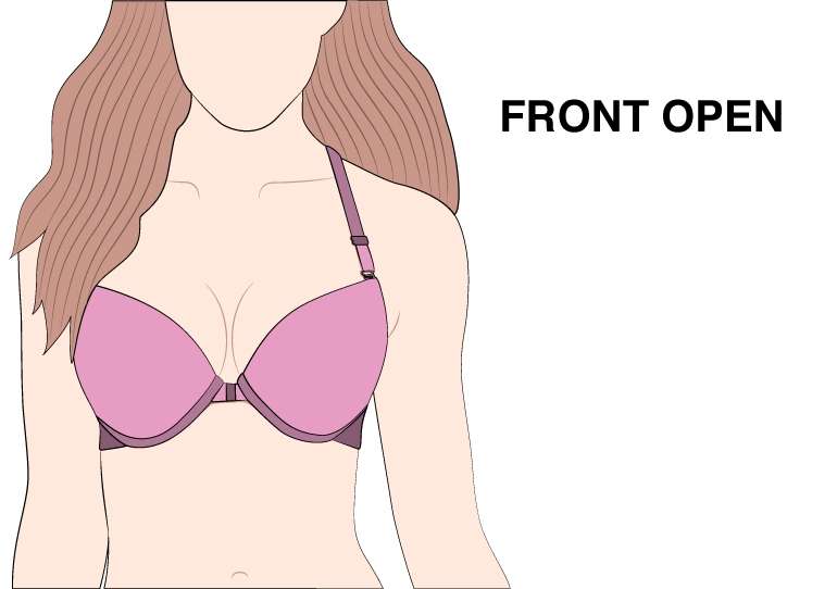 Front Open Bra