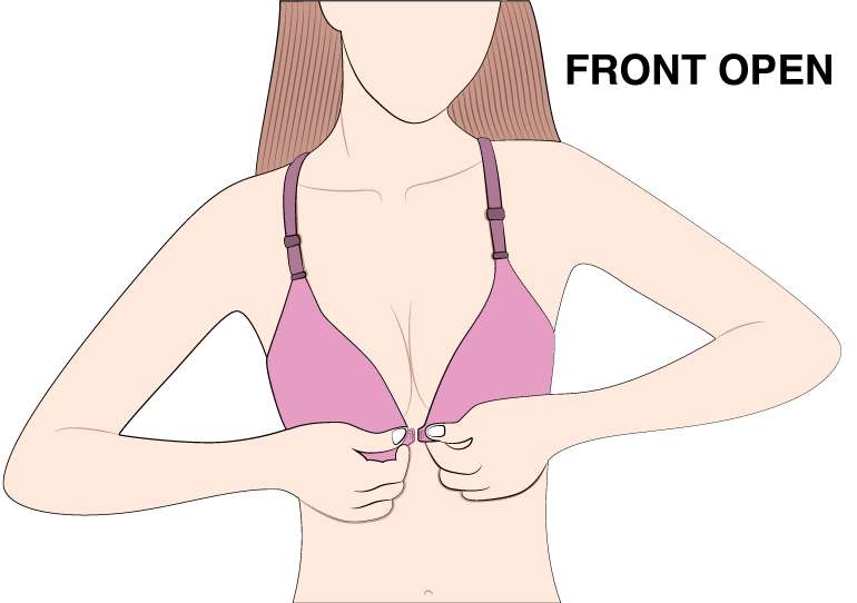 Front Open Bra
