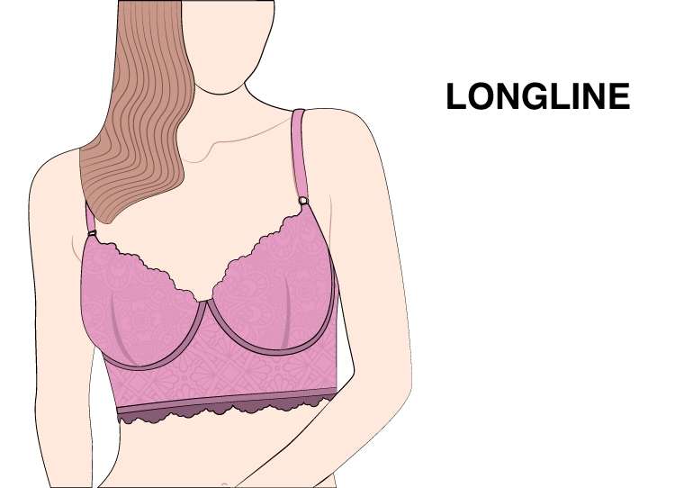 Longline Bras
