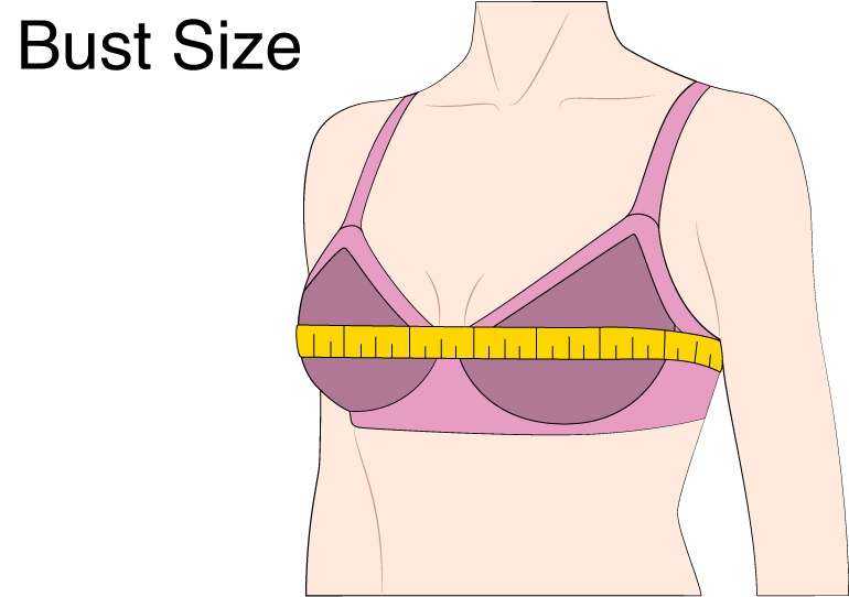 Measure Your Bust Size