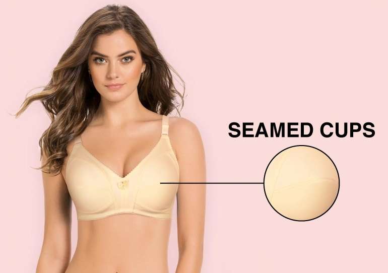 Seamed Cup Bras