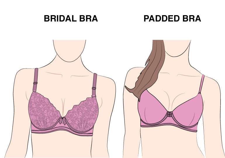 Bridal Bra vs Padded Bra