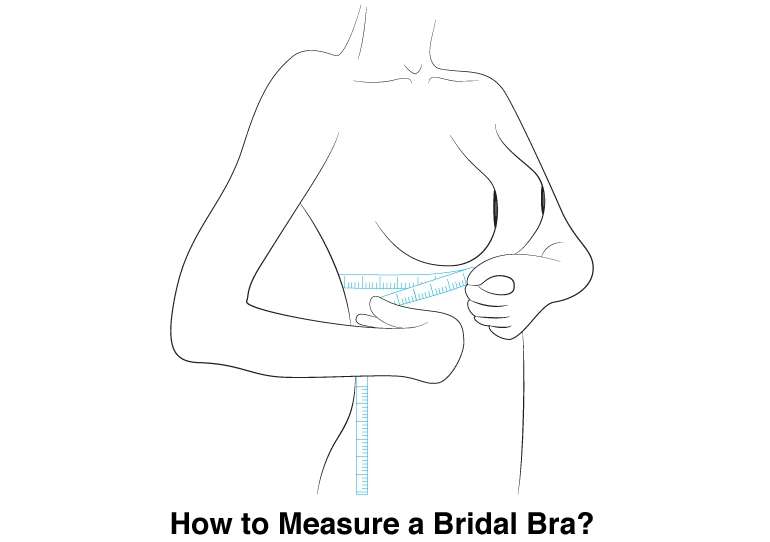 How to Measure a Bridal Bra?