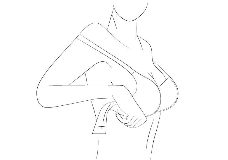 How to Wear a Bridal Bra Step 1