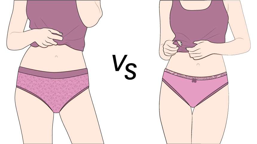 Brief V/s Thongs