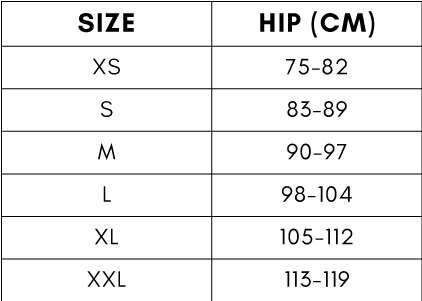Determine Your Size