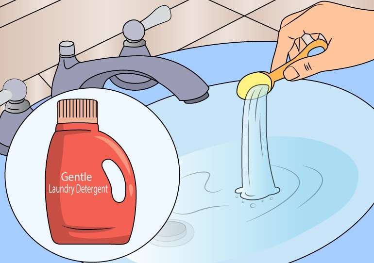 rinse the panty