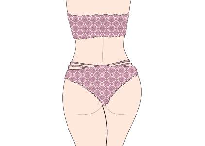Thongs and high rise Panties