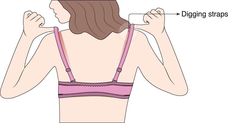 Digging Bra straps