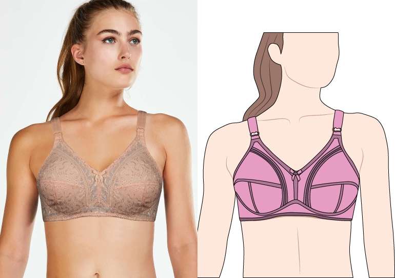 Full Coverage Plus Size Bra