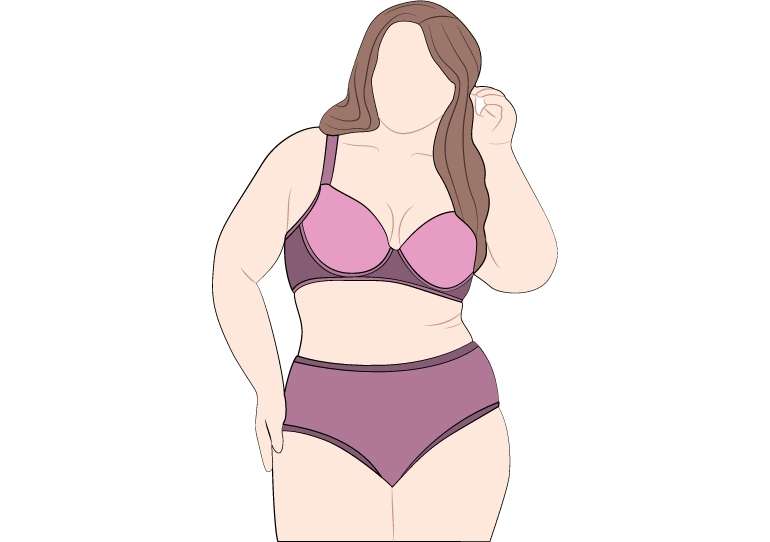 Plus size bra for Middle-Aged Women