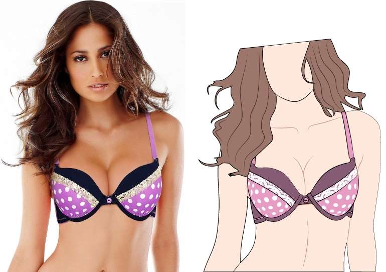 Moulded Plus Size Bra
