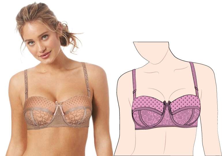 Plus Size Bridal Bra