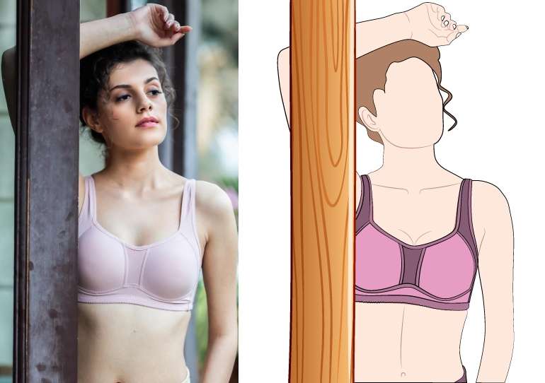 Plus Size Minimizer Bra