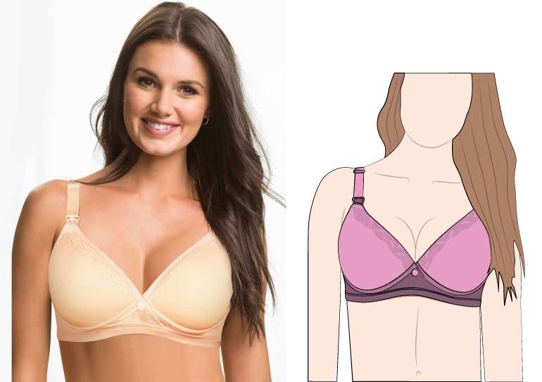 Plus Size Nursing Bra