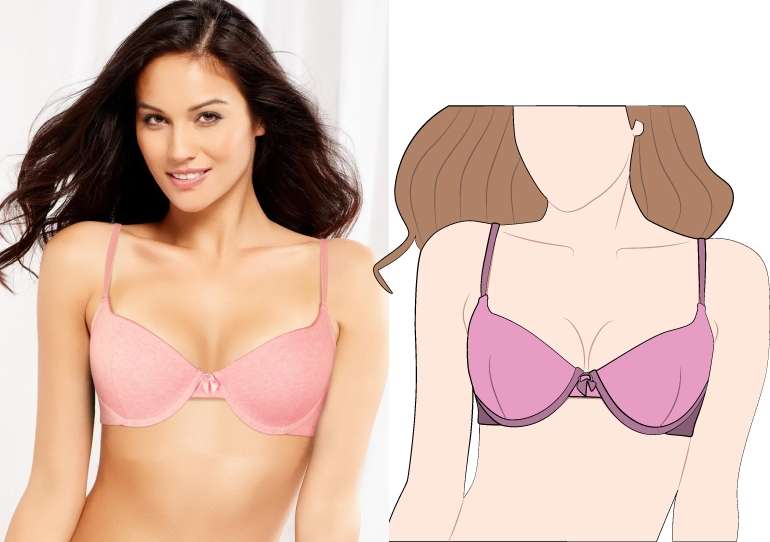 Plus Size Plunge Bra