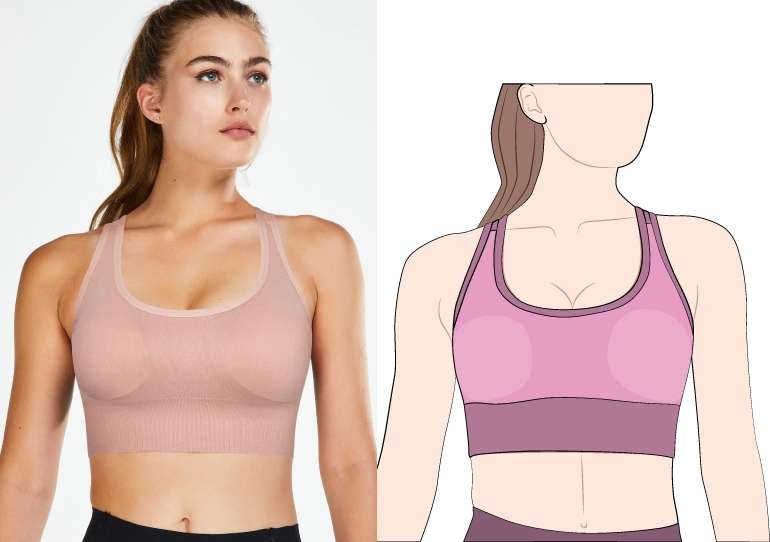 Plus Size Sports Bra