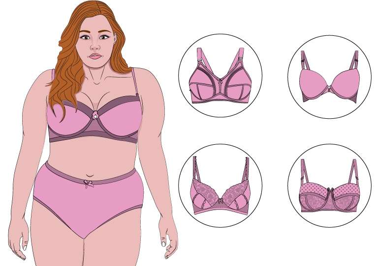 Plus size bra For Post-surgery Women