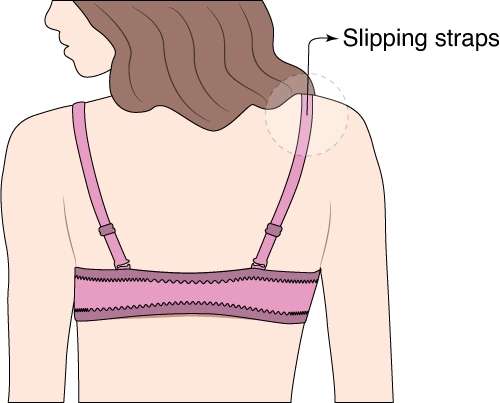 Slipping Bra straps