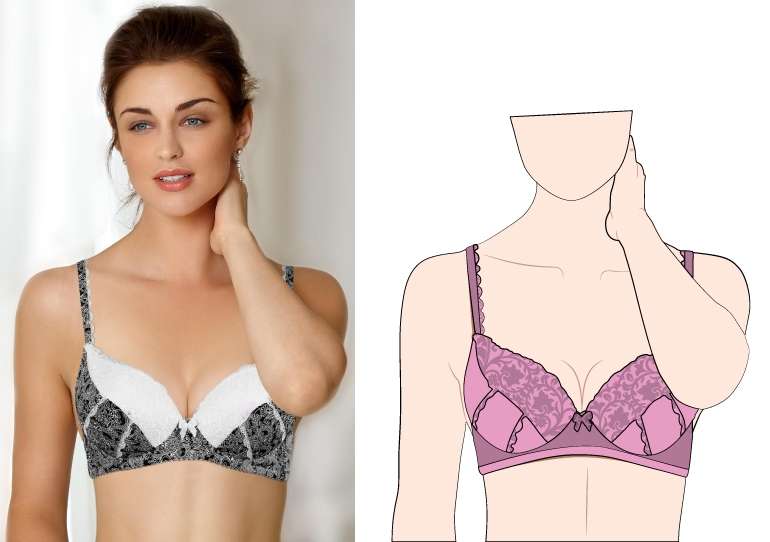 Padded Plus Size Bra