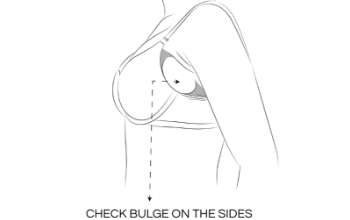 Checking for bulge on the sides
