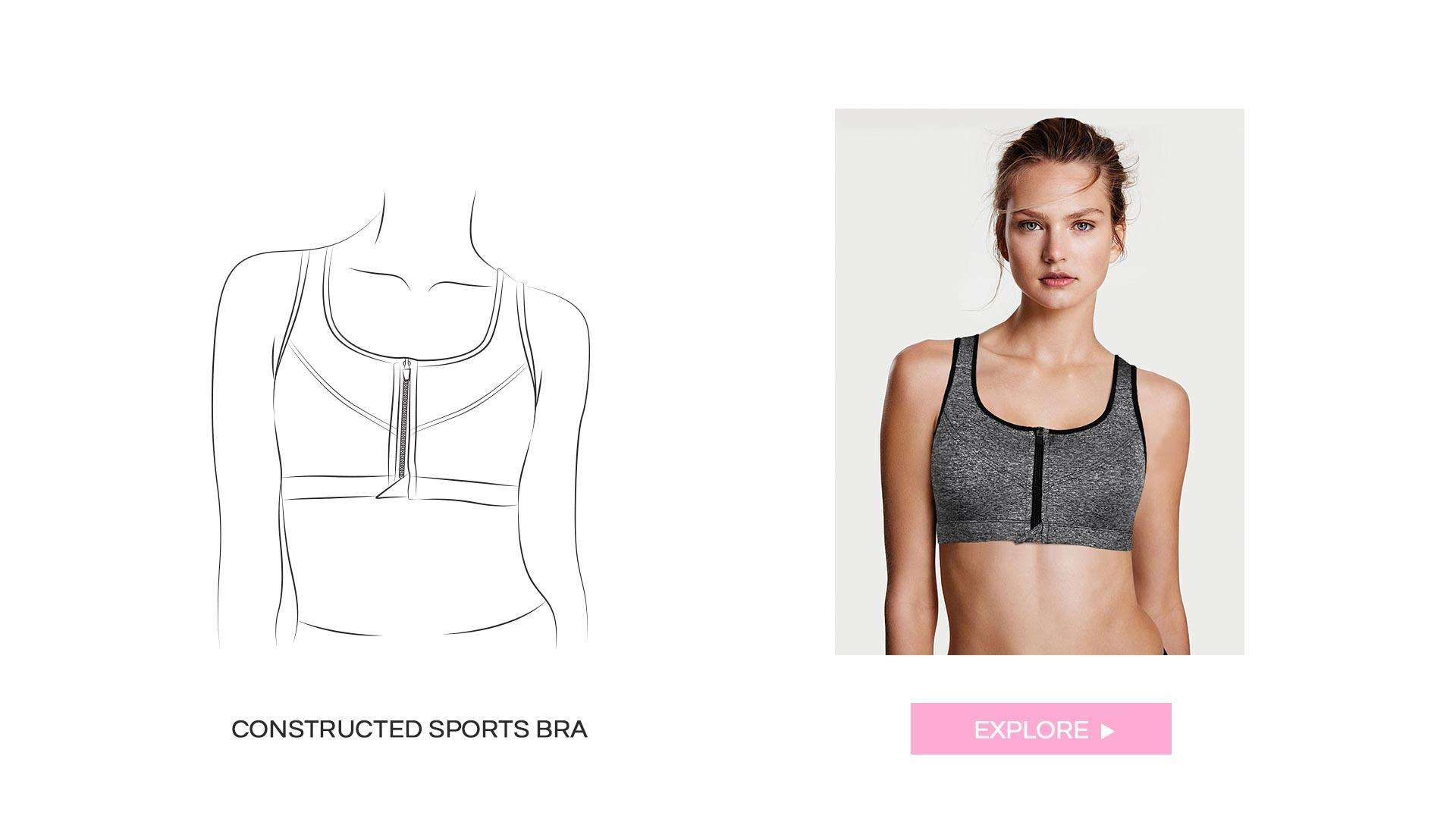 Constructed Sports Bra