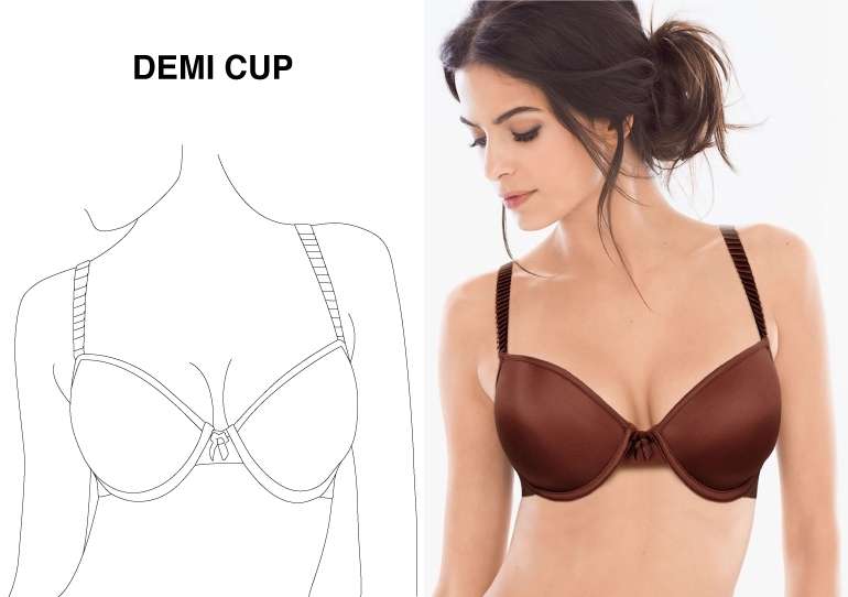 Demi Cup T-shirt Bra