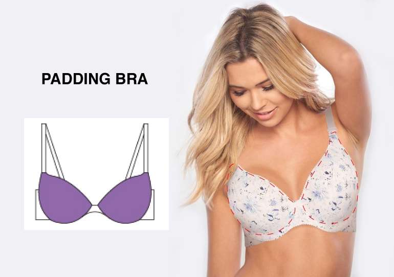 Padded T-shirt Bra