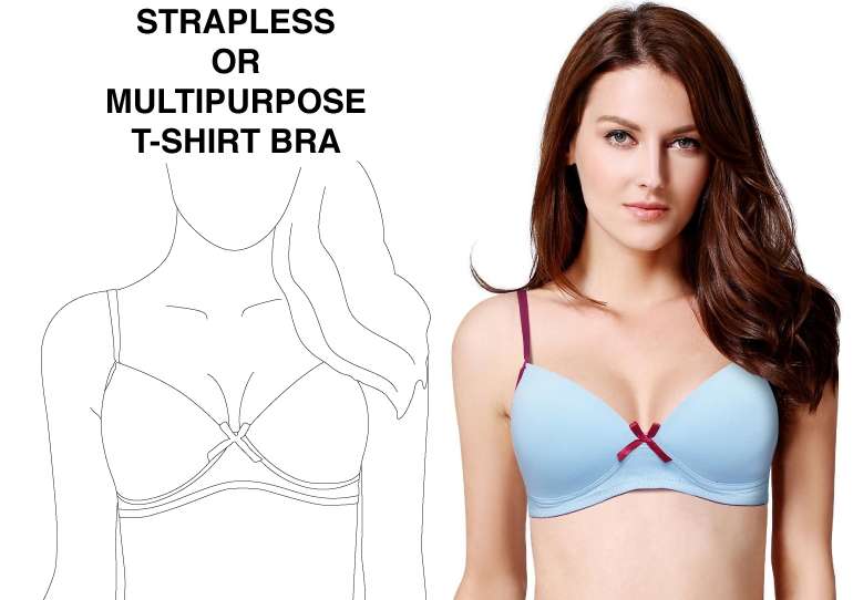 Multipurpose T-shirt Bra