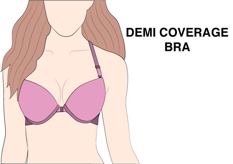 Demi Coverage Bra