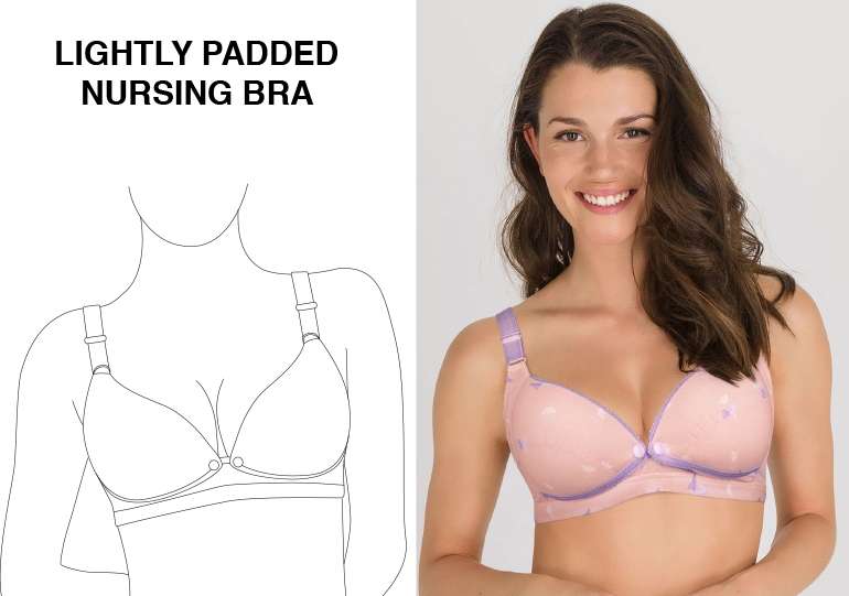 Lightly Padded Nursing Bra