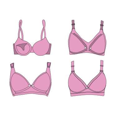 types-of-nursing-bras