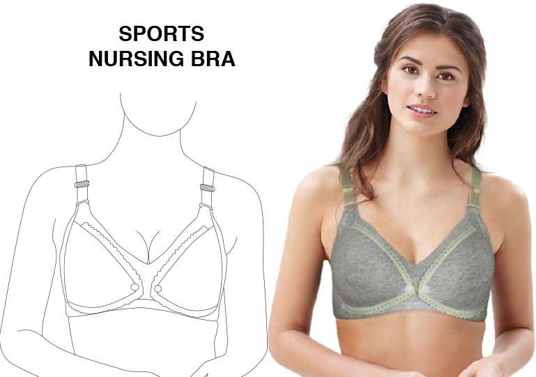 Sports Nursing Bra